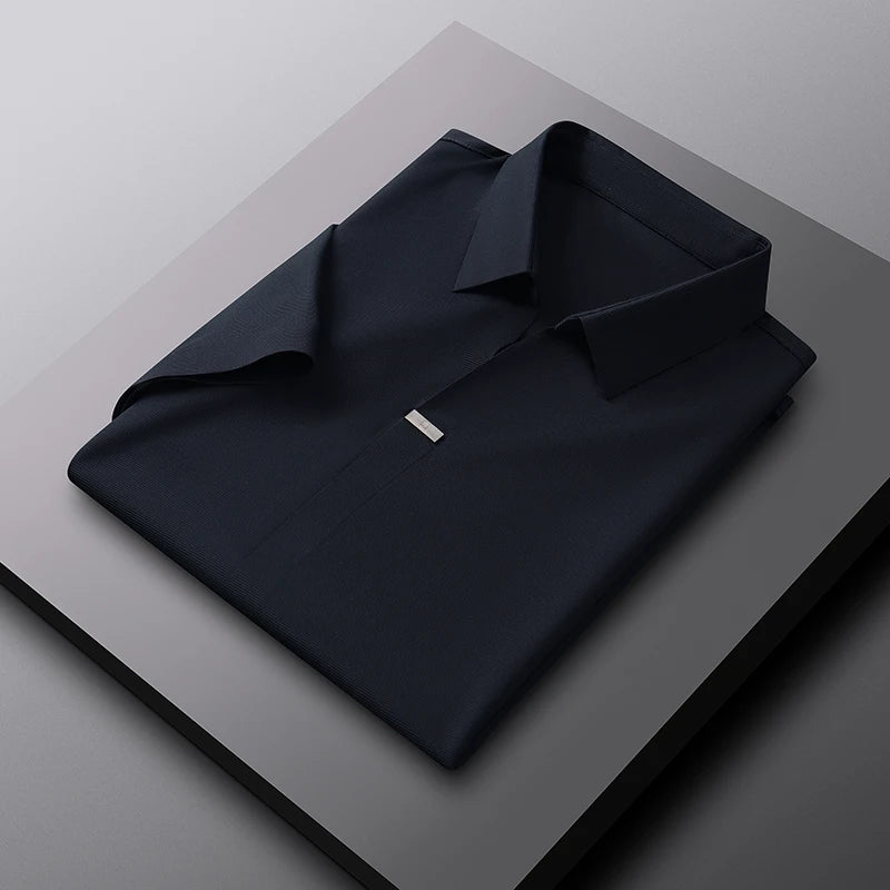 Ice Silk Polo Shirt